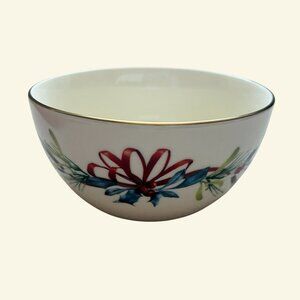Lenox Winter Greetings 5" Bowl Christmas Holiday